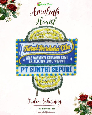 Papan Bunga Duka di Pejaten Barat