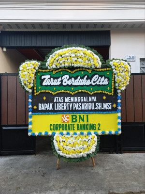 Papan Bunga Duka di Pejaten Barat