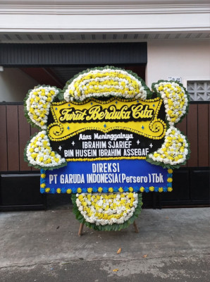 Papan Bunga Duka di Pejaten Barat