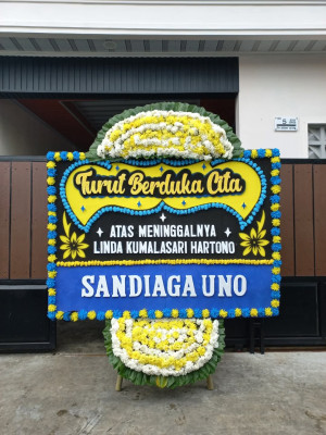 Papan Bunga Duka di Pejaten Barat