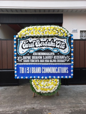 Papan Bunga Duka di Pejaten Barat
